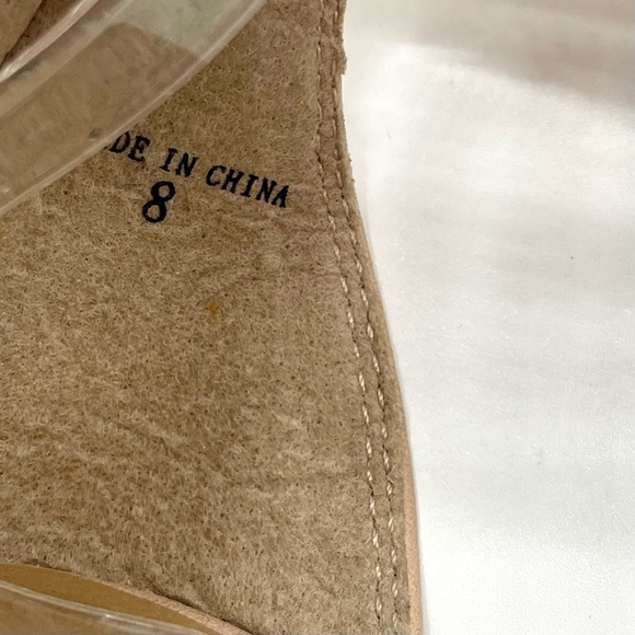 Yellow Box Blush Wedge Sandals - Picture 11 of 14